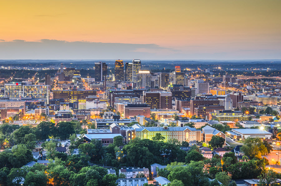 Birmingham, AL Skyline.