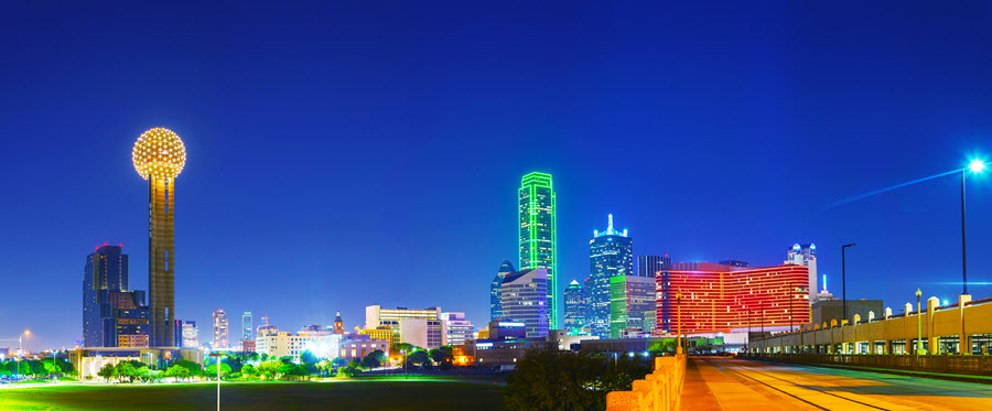 Dallas Panoramic View.