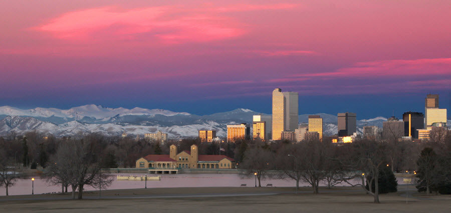 Tulsa City Skyline.