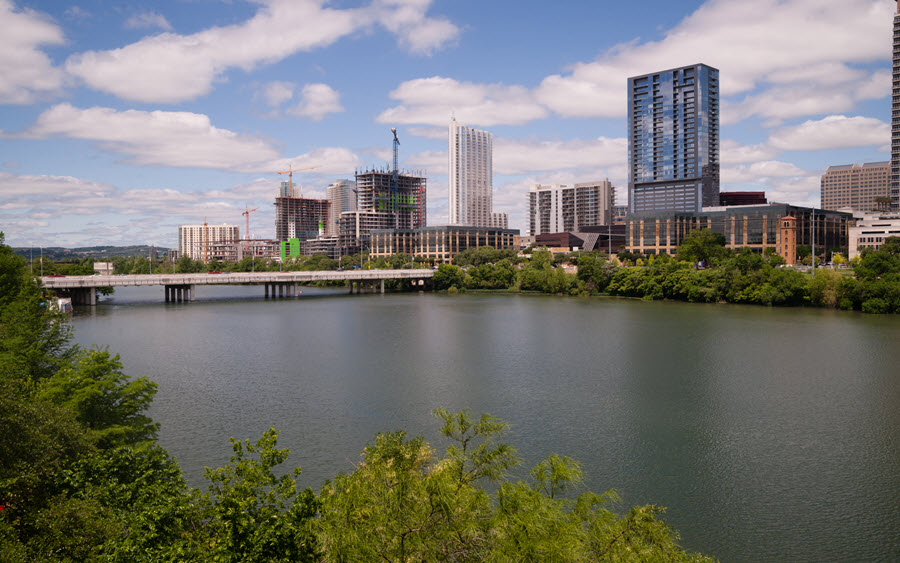 Downtown Austin.