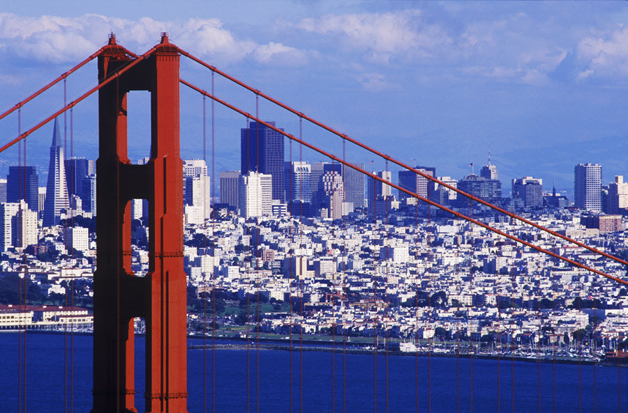 Golden Gate Bridge.