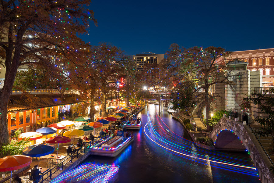 San Antonio River Walk.