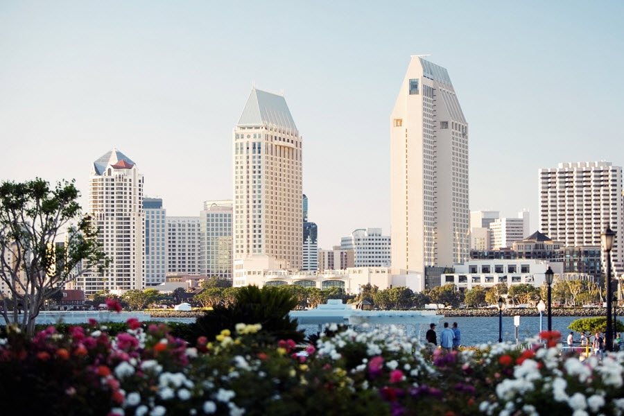 San Diego Skyline.