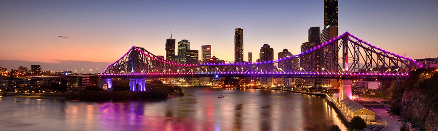 The Story Bridge in Brisbane.